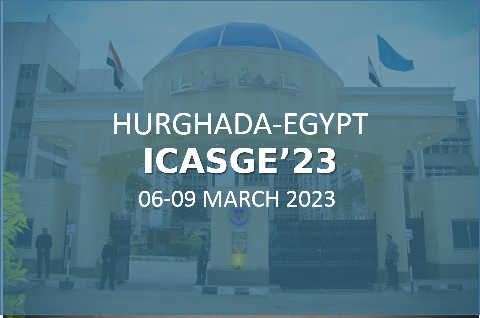 جامعة طنطا تنظم المؤتمر الدولي للهندسة الإنشائية والجيوتقنية ICASGE 23