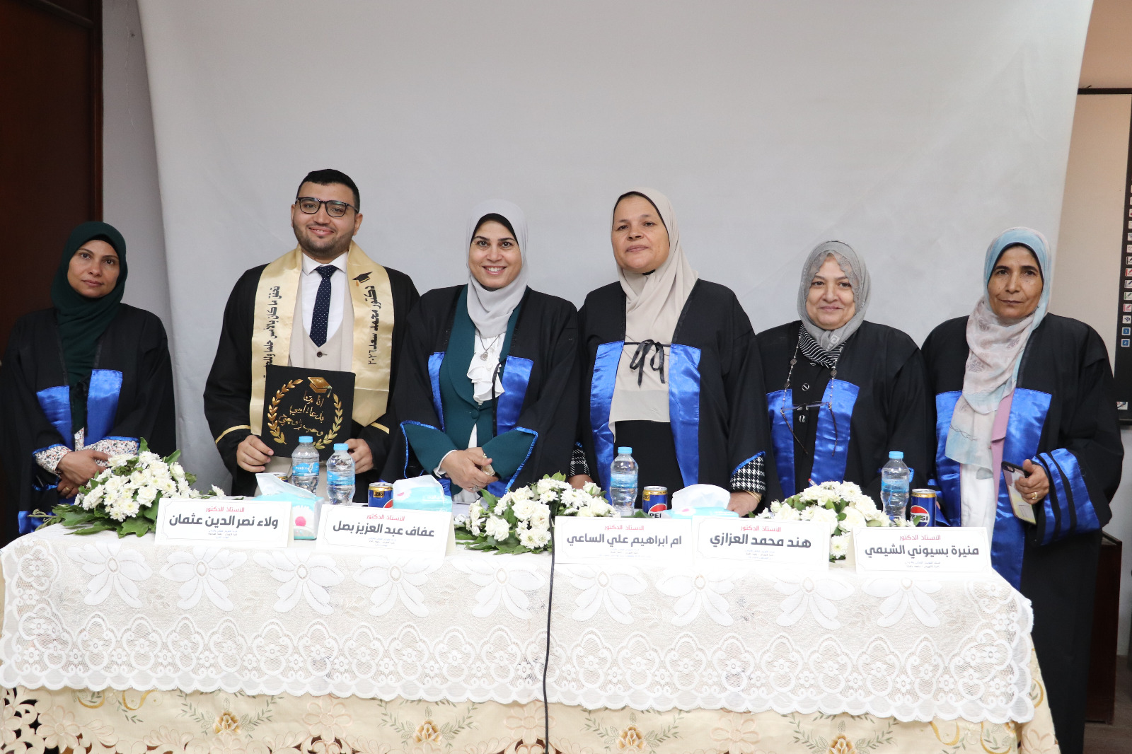 انعقاد المناقشة العلنية لرسالة ماجستير الباحث محمد سعد جاد – المعيد بقسم تمريض الباطني والجراحي