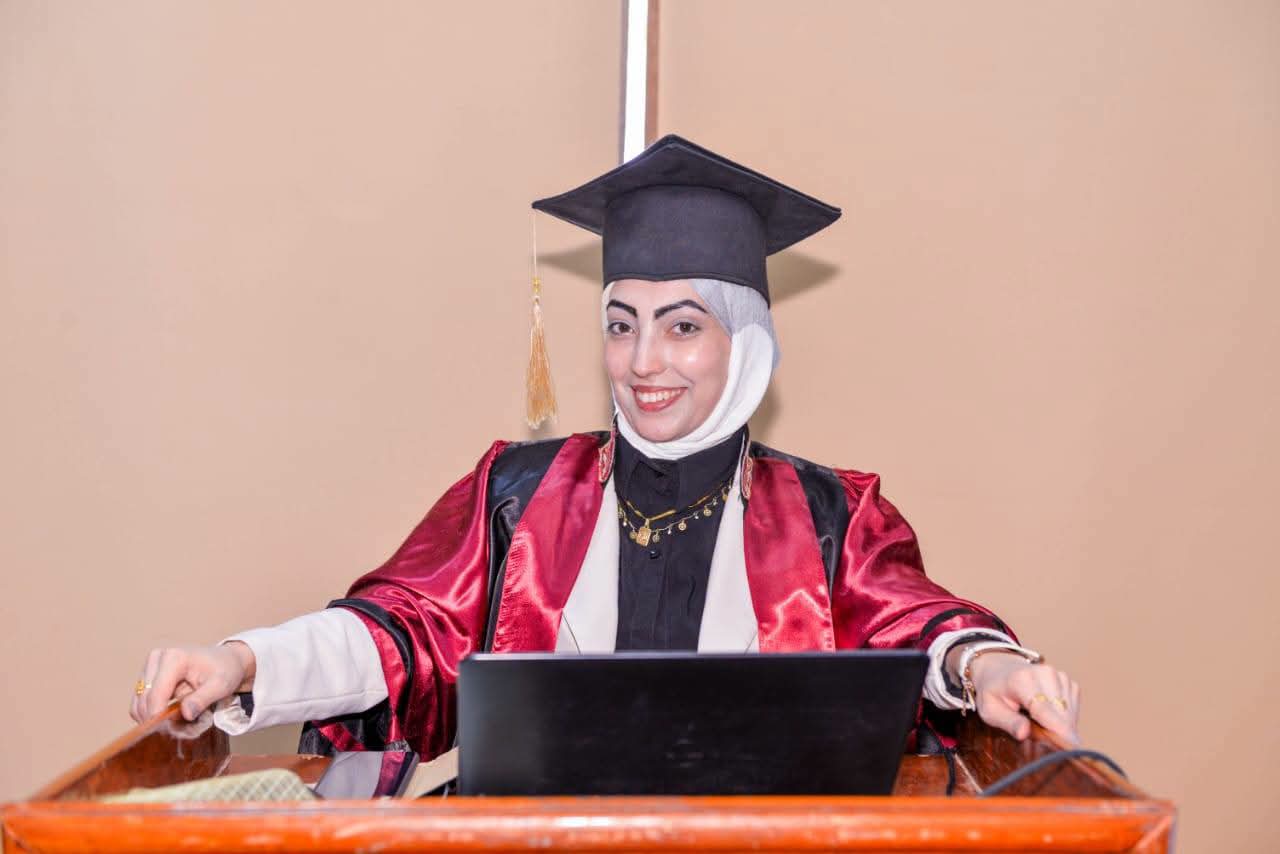 مناقشة رسالة الماجستير للباحثة إسراء سعد محمد عويس بقسم علم النفس بآداب طنطا