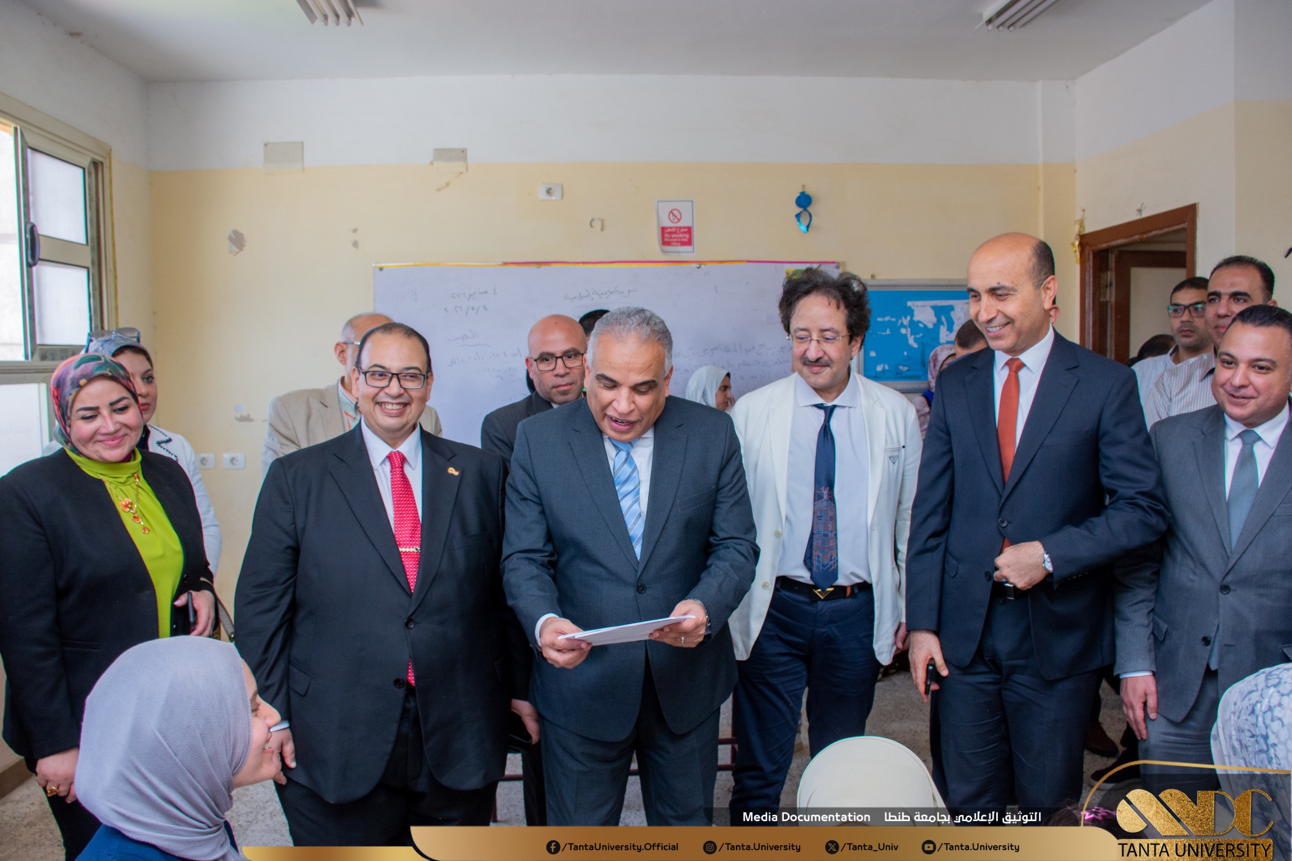 ضمن تحالف جامعات إقليم الدلتا وبحضور رئيس الجامعة:    جامعة طنطا تُشارك في قافلة تنموية متكاملة بقرية 