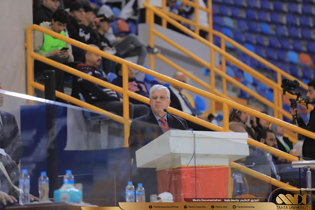 وفد طلابي رياضي من جامعة طنطا يشارك في احتفالية افتتاح بطولة الجامعات والمعاهد المصرية  