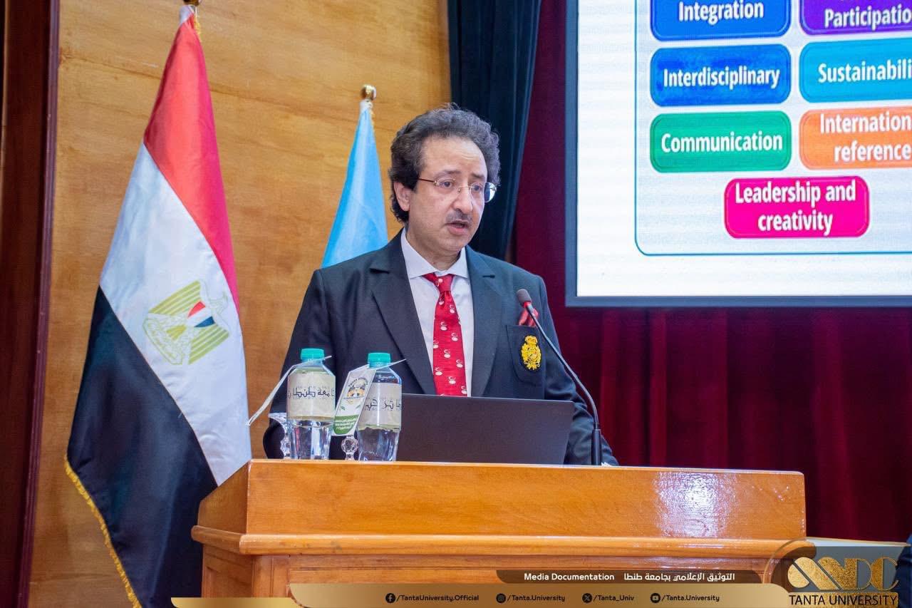 الدكتور محمود سليم يثمن دور أمين المجلس الأعلى للجامعات ورئيس جامعة طنطا في نجاح ملتقى إقليم الدلتا البيئي