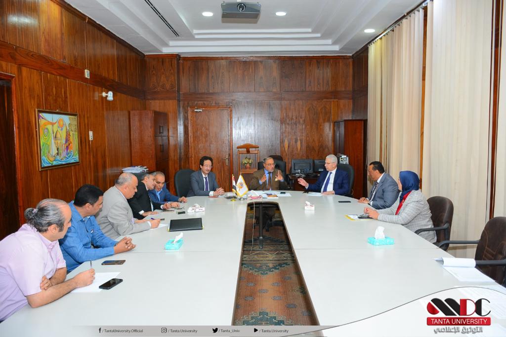 رئيس جامعة طنطا خلال اجتماع الهيئة الاستشارية العليا:      دعم أهداف الاستراتيجية الوطنية للتنمية المستدامة على رأس أولوياتنا 