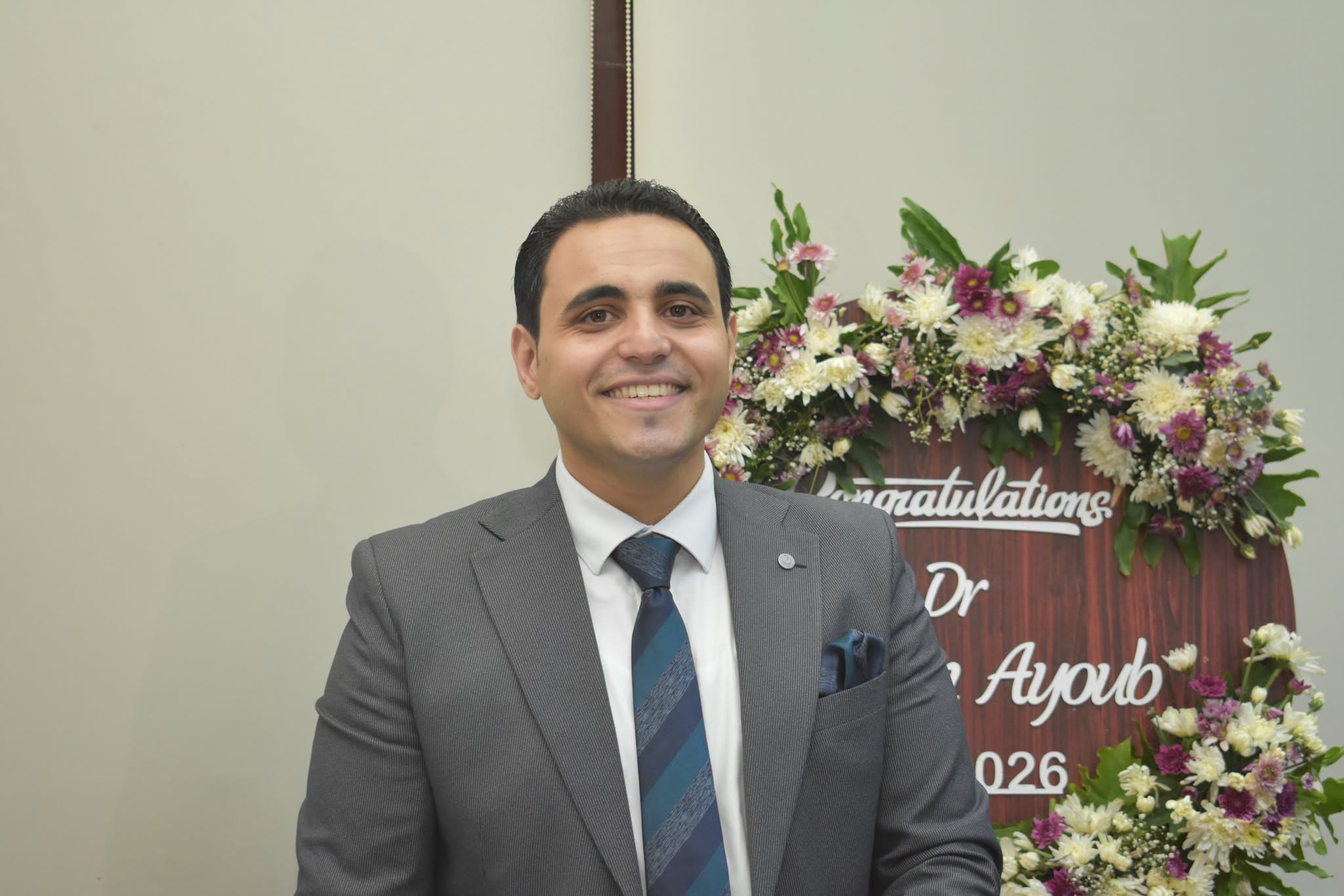 إنعقاد مناقشة رسالة الماجستير للباحث إبرام أيوب بقسم علم الحيوان بعلوم طنطا