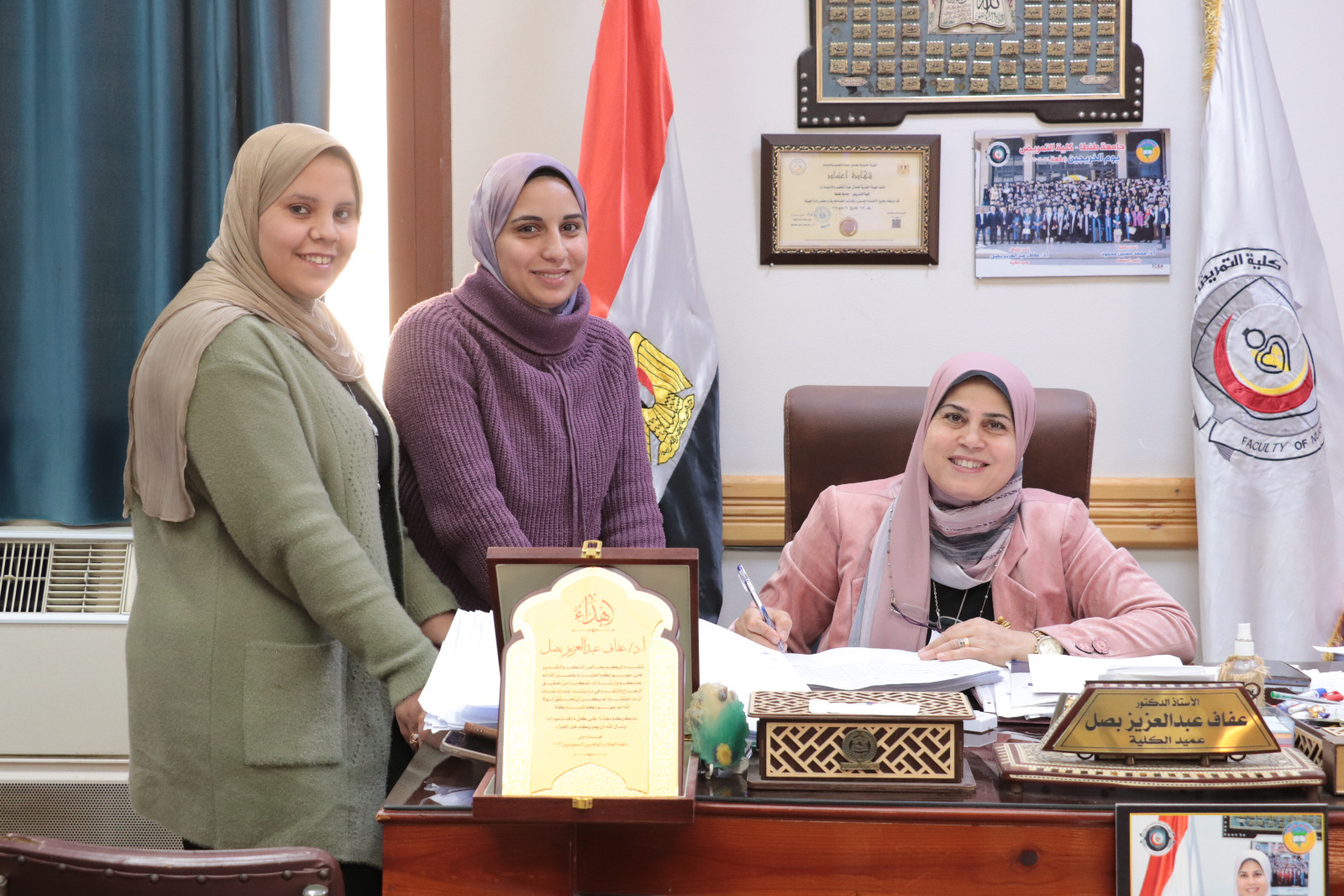 عميد تمريض طنطا تعتمد نتيجة المستوى الثاني بالمعهد الفني للتمريض للفصل الدراسى الأول للعام الجامعي 2025/2026 م