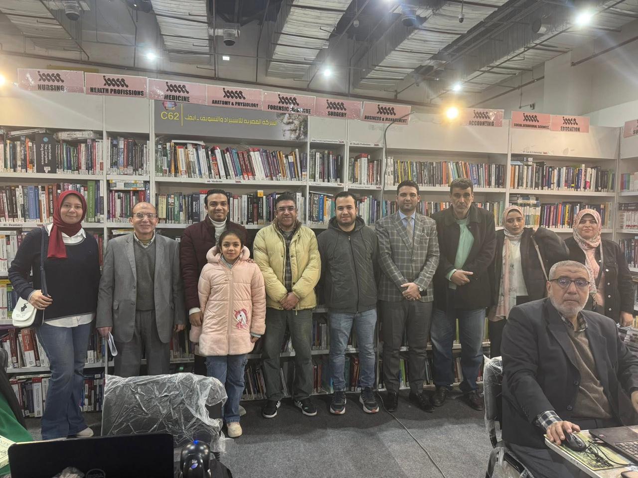 وفد من أعضاء هيئة تدريس 