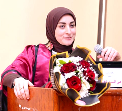 مناقشة رسالة الماجستير للباحثة مي السيد ابراهيم خفاجي بقسم علم النفس بآداب طنطا