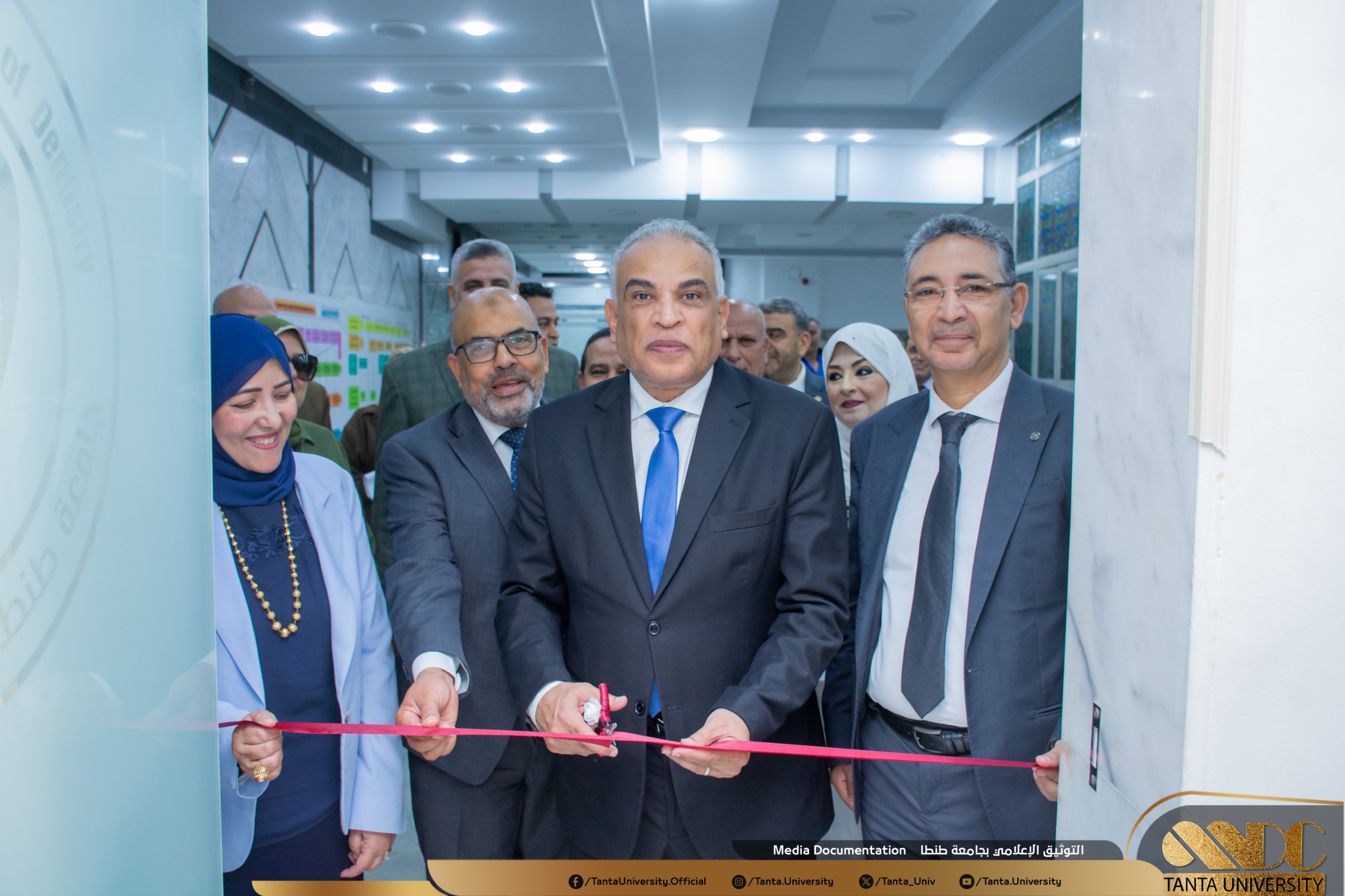 رئيس جامعة طنطا يفتتح معمل رقمي لطب الأسنان وعيادة للدراسات العليا وتطوير مقرات ادارية 