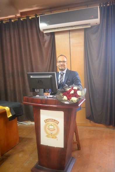 المناقشه العلنيه لرسالةالماجستير المقدمه من الباحث  نور الدين مصطفي سعد الويشي