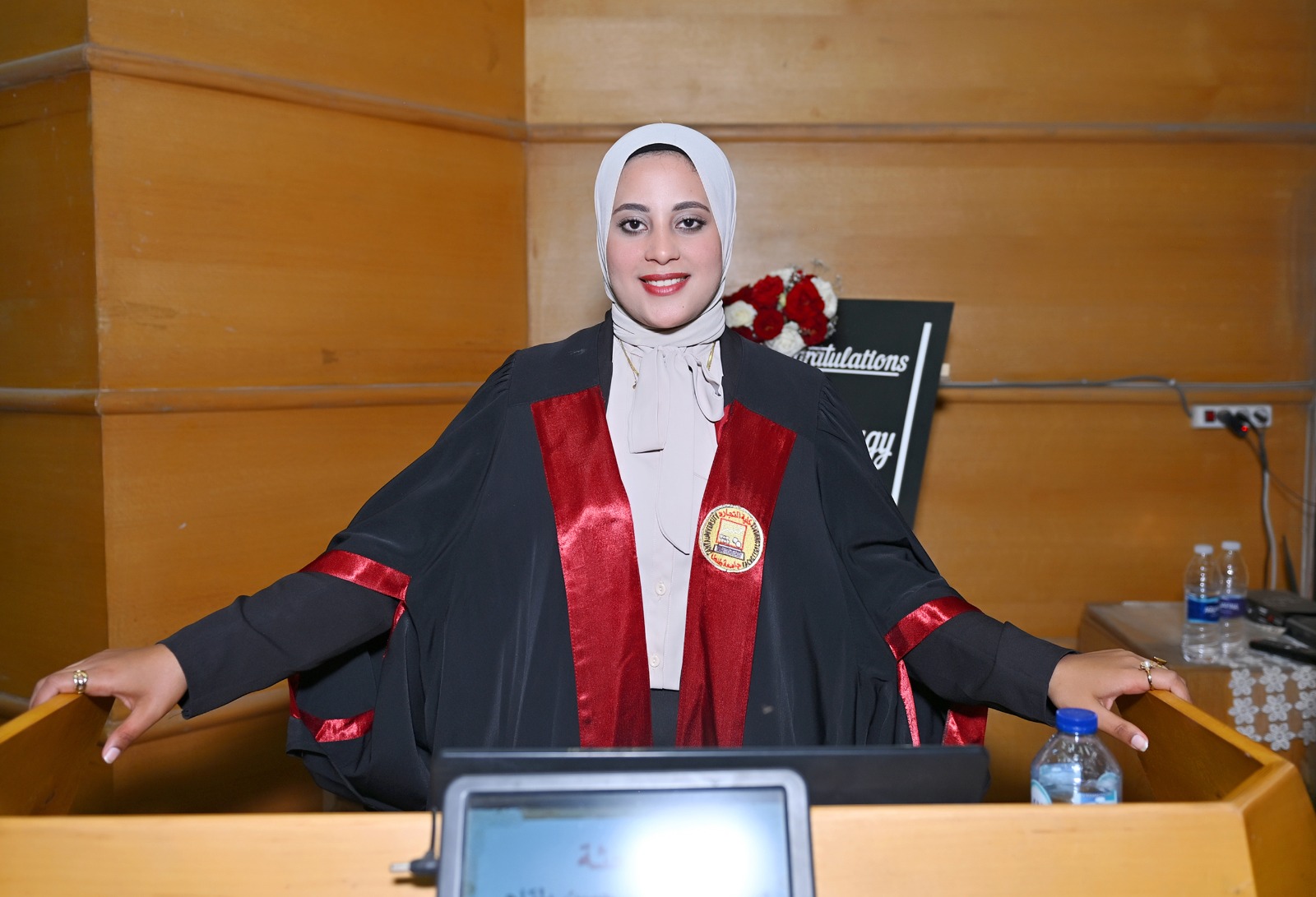 مناقشة مشروع البحث للماجستيرالمهني في إدارة الأعمال تخصص (إدارة الموارد البشرية) للباحث : مى عبدالباسط حسن بلتاجى