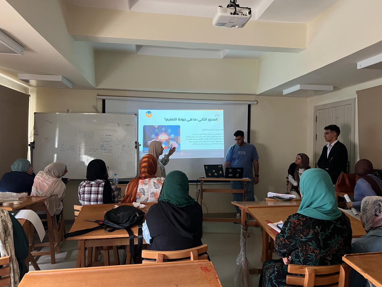 A workshop entitled 