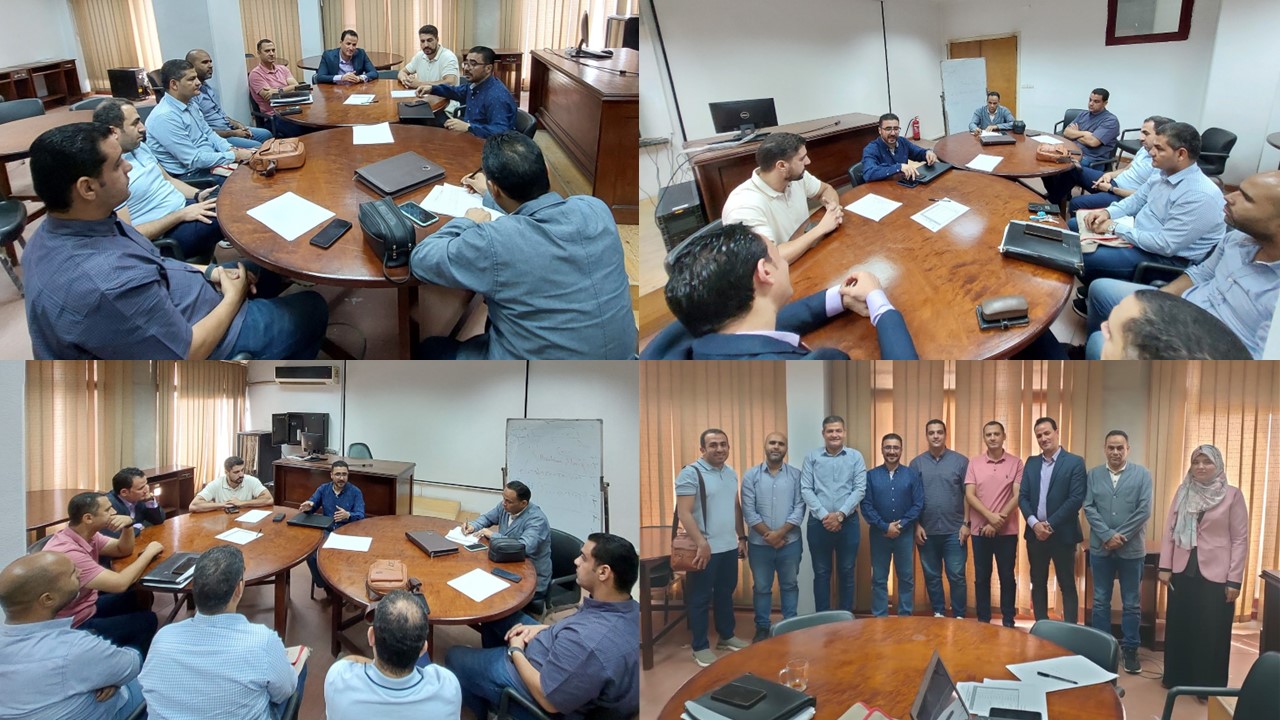 Meeting of Crisis Management and Decision Making Coordinators at Tanta University